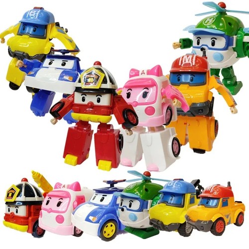 6pcs robocar poli - robocar,
